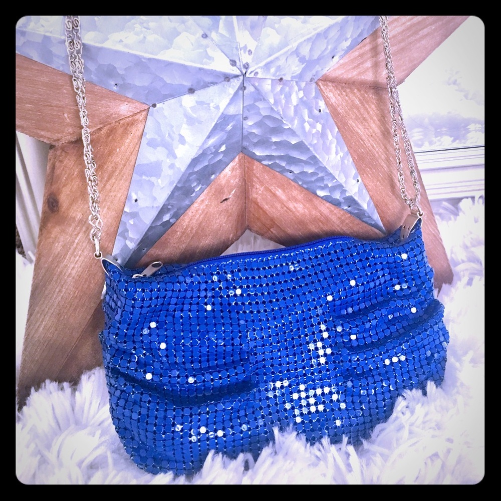Blue purse